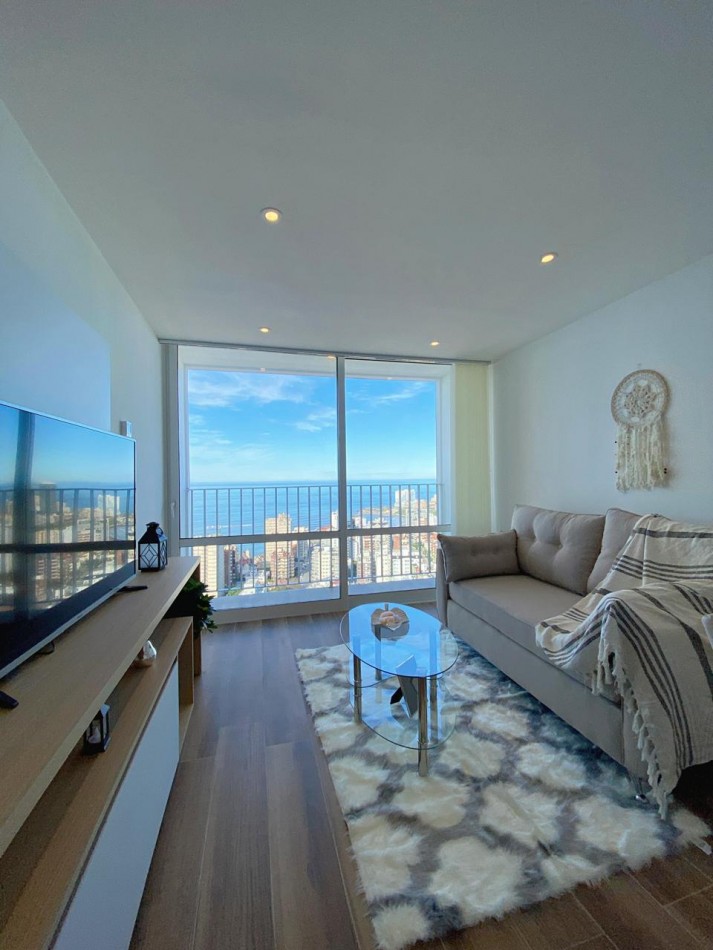 Venta Departamento 2 ambientes a la calle con balcon y vista al mar, edificio Havana