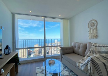 Venta Departamento 2 ambientes a la calle con balcon y vista al mar, edificio Havana