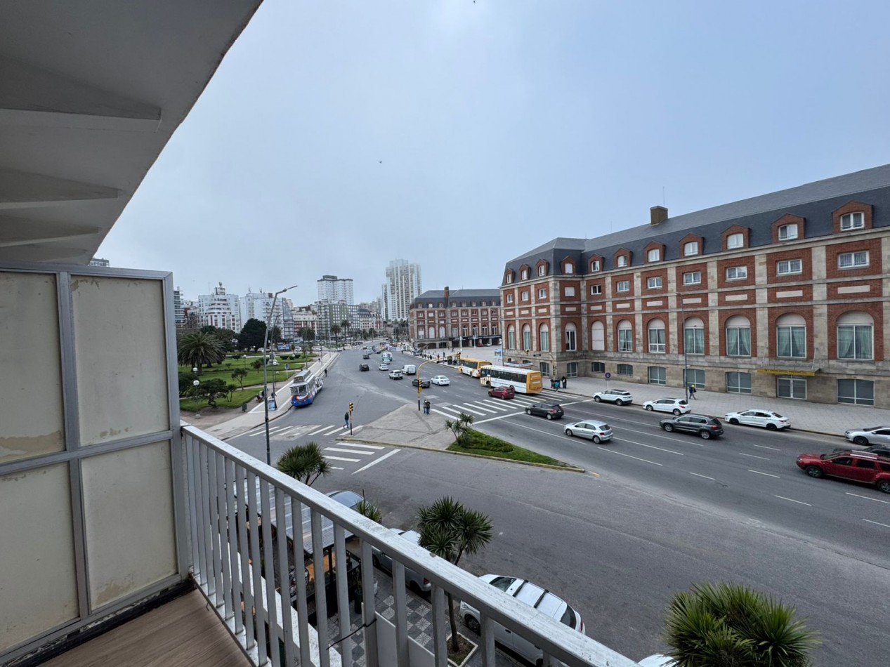 DEPARTAMENTO 2 AMBIENTES CON BALCON FRENTE AL HOTEL PROVINCIAL