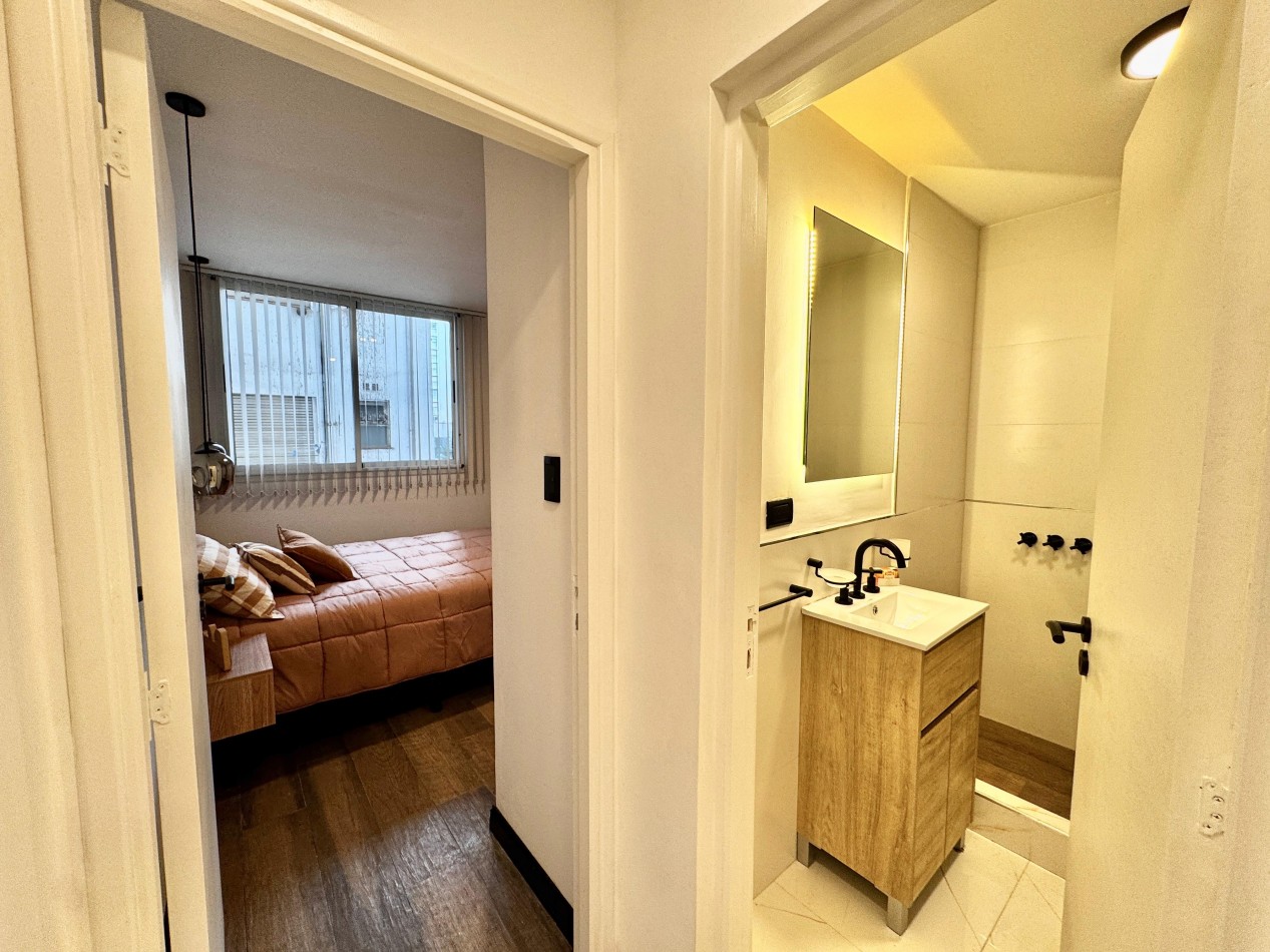 DEPARTAMENTO 3 AMBIENTES EXTERNO CON BALCON A LA CALLE EN PLAZA MITRE