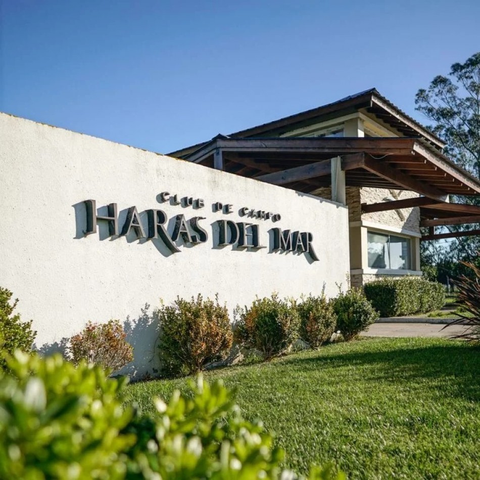 LOTE - TERRENO DE 750 M² EN VENTA EN CLUB DE CAMPO HARAS DEL MAR